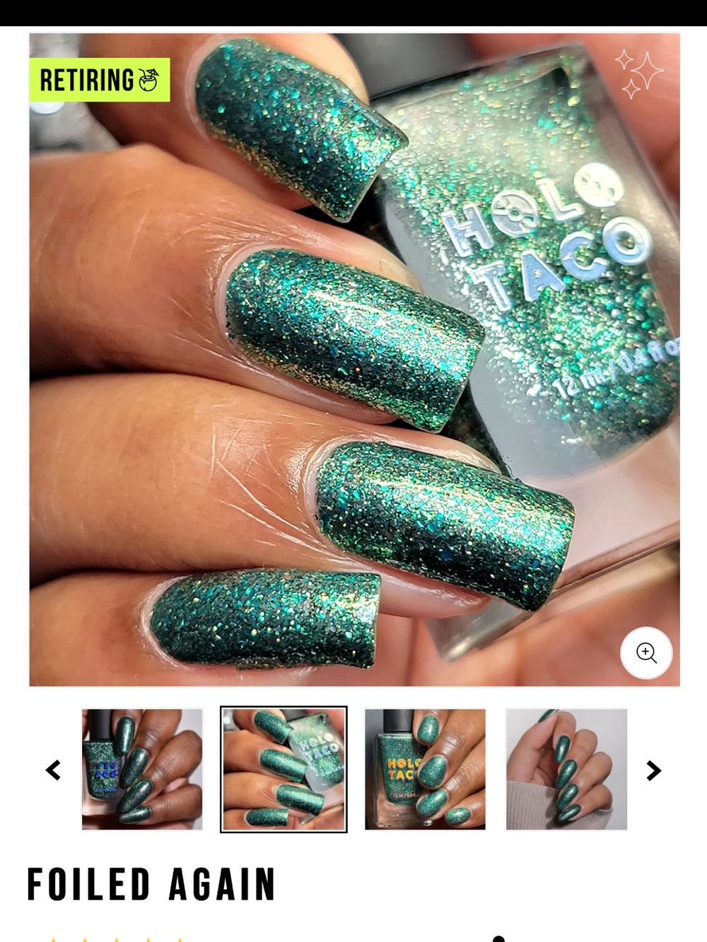 Holo Taco Foiled Again  – Retired Rare HT Declassified - Picture 2 of 3